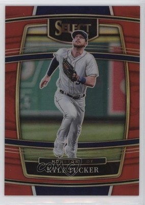 2022 Panini Select Concourse Red Prizm 150/199 Kyle Tucker #34 1my2