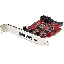 StarTech 5-Port USB 3.1 Gen 2 PCIe Card 1 USB-A and USB-C/2 PEXUSB312A1C1H
