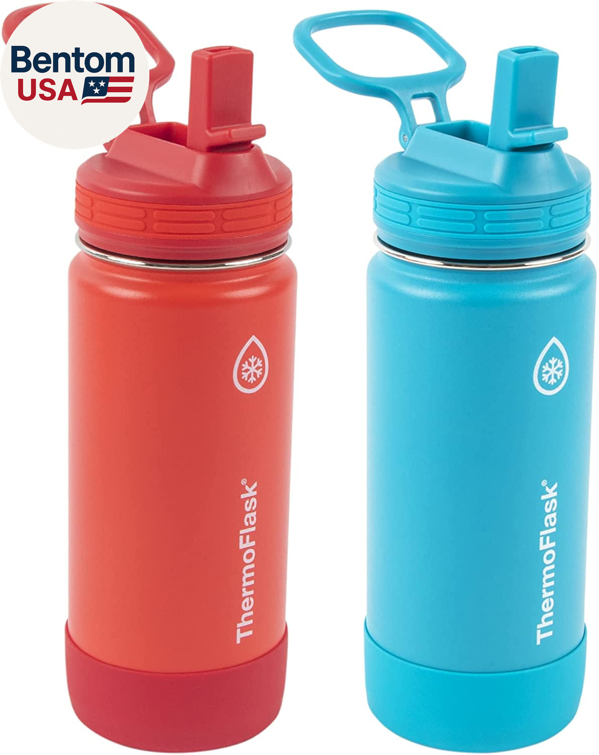 S With Straw Lid Bpa-free Stainless Steel Leakp