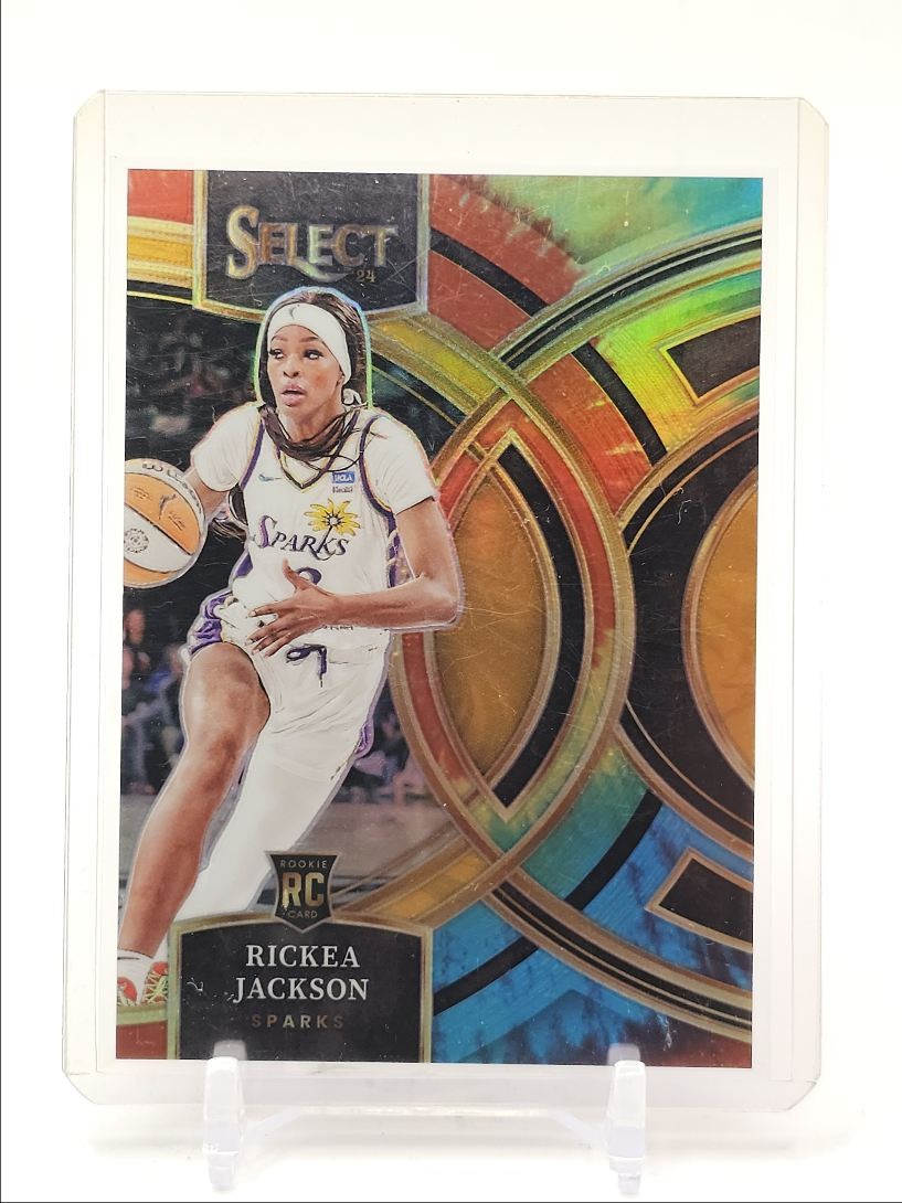RICKEA JACKSON 2024-25 SELECT WNBA PREMIER ROOKIE TIE-DYE RC 25/25 Q5908