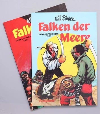 Falken der Meere 1-2 komplett SC Abenteuer Piraten Comic Album Will Eisner - Bild 1 von 4