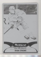 2021-22 Upper Deck Parkhurst Printing Plate Black 1/1 Ryan Strome #92 3x1