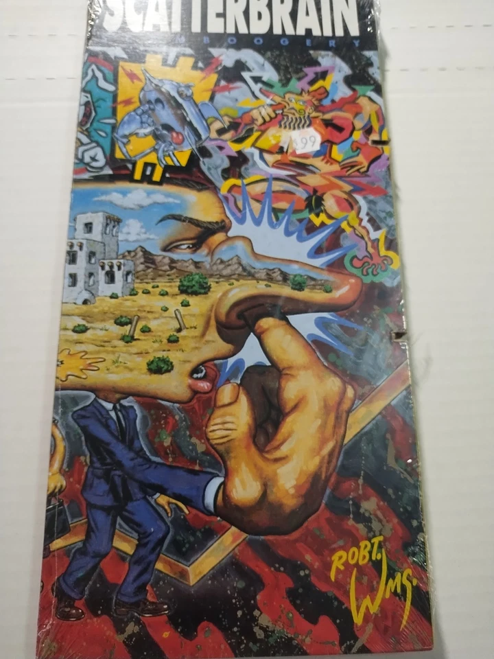 Scatterbrain - Scamboogery (CD Long Box, 1991 Elektra) Metal / Funk - Sealed Foto 3 de 4