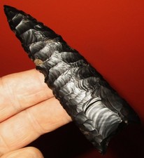 Nice Ohio Fluted Clovis Arrowhead - Authentic Paleo Indian Artifact