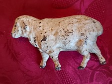 ANTIQUE RARE CAST IRON SHEEP MONEY BOX