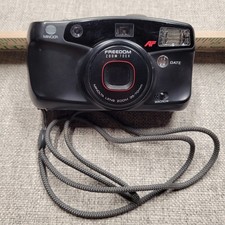 Minolta Freedom Zoom 70EX Date 35mm Point Shoot Film Camera - Tested Working