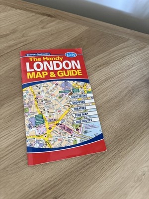 The Handy London Map and Guide, Bensons MapGuides, Used; Very Good Book