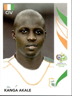 Germany 2006 Sandwiches # 203 Ivory Coast Akale Figure