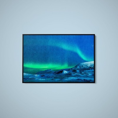 Artographie - Northern Lights Over the Arctic - Art Print on Paper or Canvas