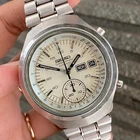 RARE Seiko Chronograph Automatic 6139-7100 Helmet Dartvader Vintage Watch 70s