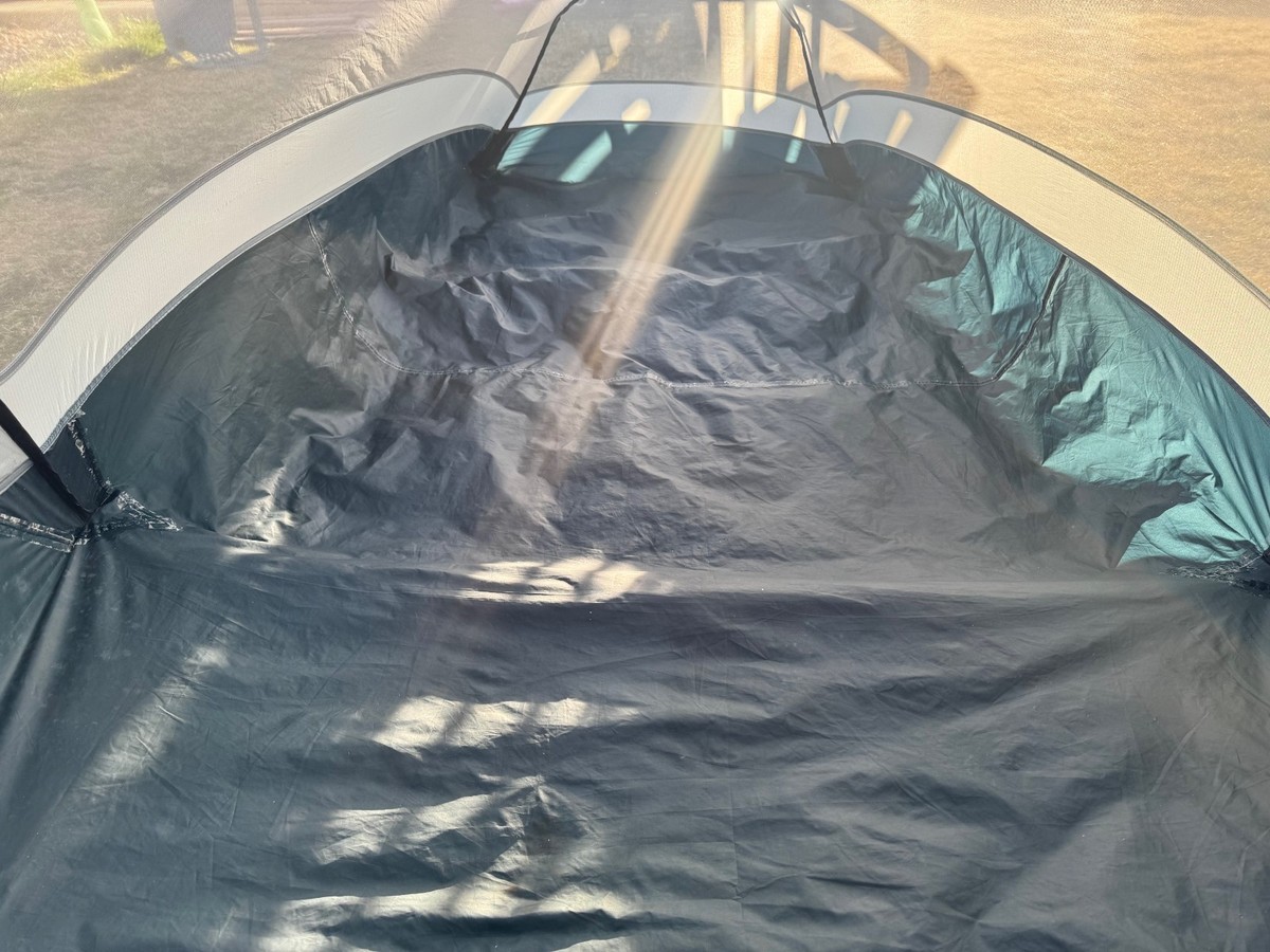 North Face Tadpole 23 Tent with tent pad, rainfly, and resealed