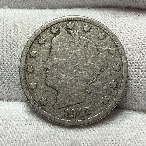 Photo of a 1912-D Liberty Nickel from an eBay listing that sold on Jul 20, 2026