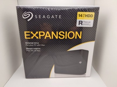 Seagate - Expansion 14TB External USB 3.0 Desktop Hard Drive with Rescue Data