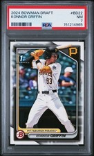 2024 BOWMAN DRAFT #BD22 KONNOR GRIFFIN PSA 7