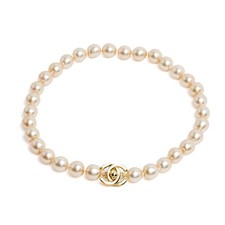 Collana Chanel 1996 Ras collo perle CC Turnlock Fancy Pearls Choker