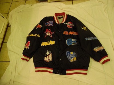 3X FAMSCORE ALL-STAR JACKET SPORT COLLECTION BLACK W/ LOGOS