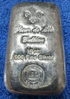 10 TROY OZ SILVER BAR FLEUR DE LIS BULLION .999 FINE SILVER BAR