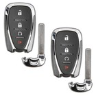 2x Remote Key Fob 4-Button for 2019-2025 Chevrolet Trailblazer Traverse (HYQ4ES)