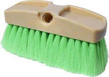 Teravan Green Obround Flow through Scrub Brush for Cleaning-Car Wash Brush