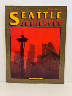 #ad #ad Seattle Sourcebook A Shadowrun Sourcebook #7201 FASA Corporation Boy F Petersen $26.94