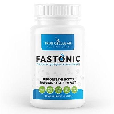 Fastonic Hydrogen Supplement 60 Tablets Cognitive & Skin Health Fast Fasting