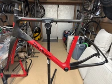 Van Dessel Motivus Maximus Carbon Frameset Large 57cm LITESPEED Fork Black/Red