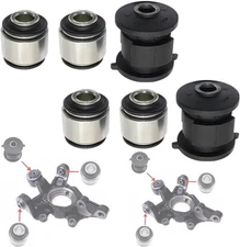 6Pcs Rear Control Arm Assembly Suspension Knuckle Bushing Fit For Highlander C