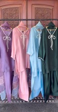 DESIGNER WEAR EXCLUSIVE FARSI SALWAR SUIT IN FOUR BEAUTIFUL COLOUR IN BEADS WORK