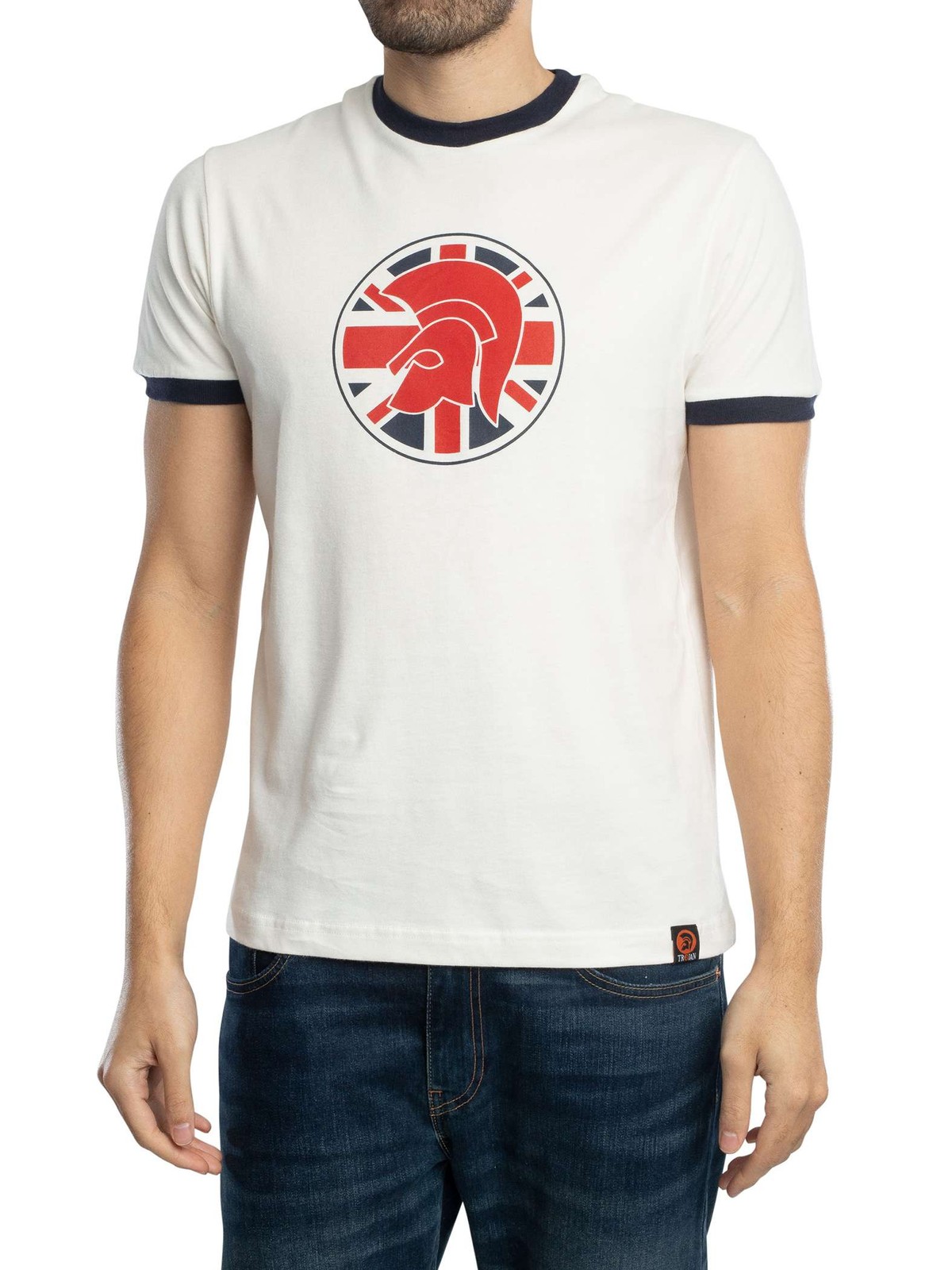 Trojan Flag Logo T-Shirt, Union - 3XL
