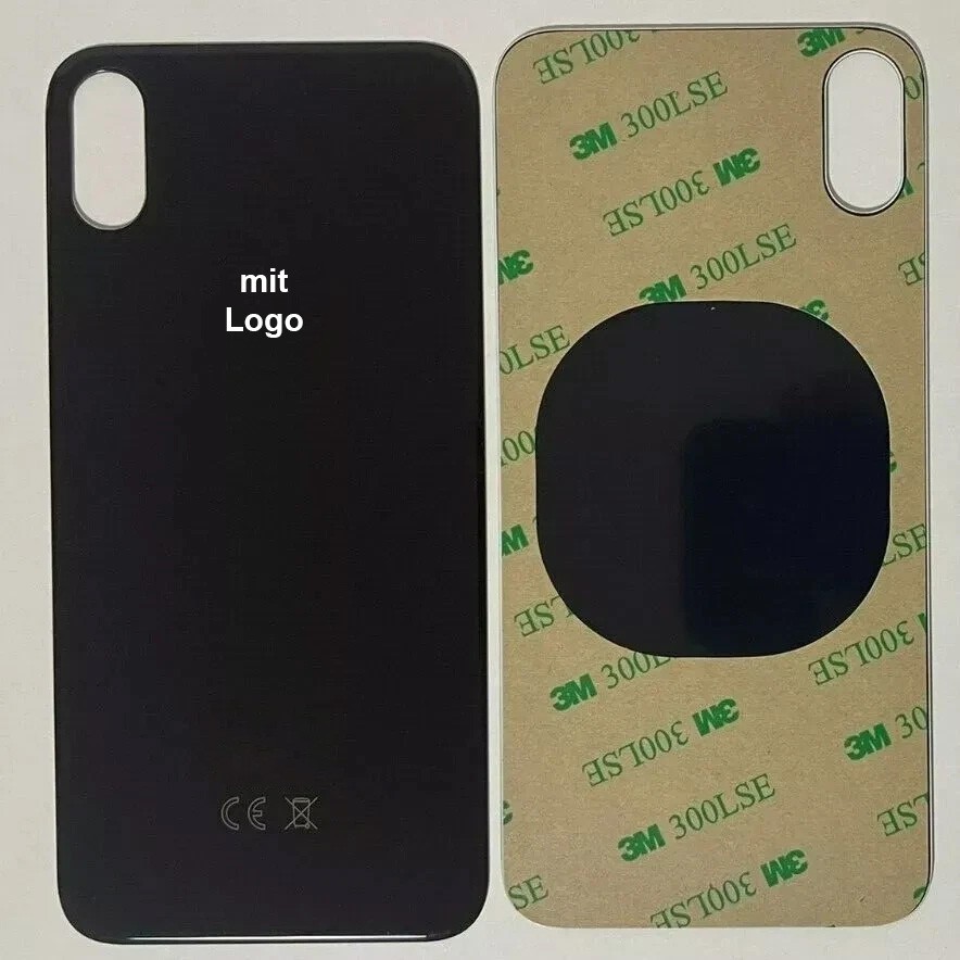 Tapa Trasera Batería Trasera Cristal Compatible con iPhone XS Big Hole