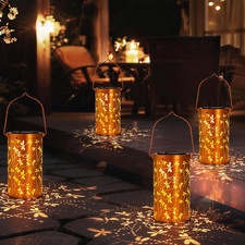 Birthday Gifts for Women Mom Grandma Wife, Solar Lanterns Outdoor Waterproof, Me