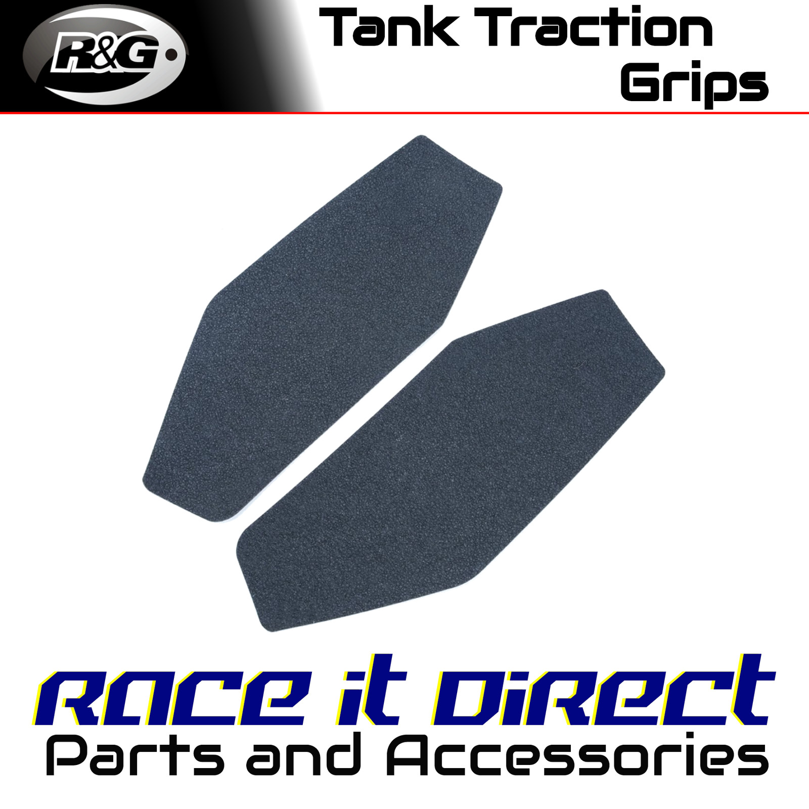 Tank Traction Grips for Yamaha YZF-R6 2008-2011 R&G
