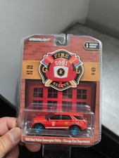 New Greenlight 2020 Ford Police Interceptor Utility Chicago Fire Scale 1:64