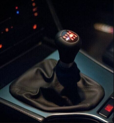 Brand-New ZHP 6-Speed illuminated Orange Light Knob For BMW 3 5 6 E Series