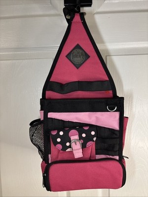 AMM's Tote-Ally Cool On-The-Go Pink & Black Craft Tote Bag Stamping Carry Case