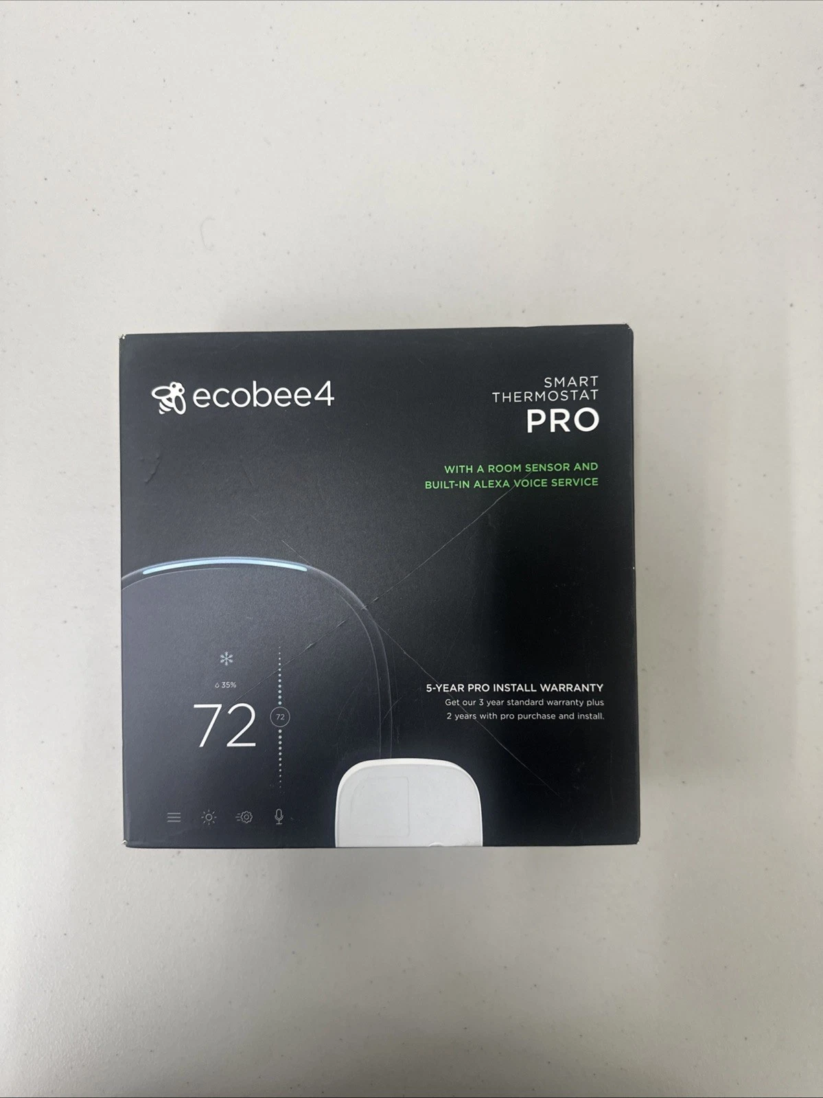ecobee ecobee 4 Smart Programmable Thermostat - Black (EB-STATE4-01)