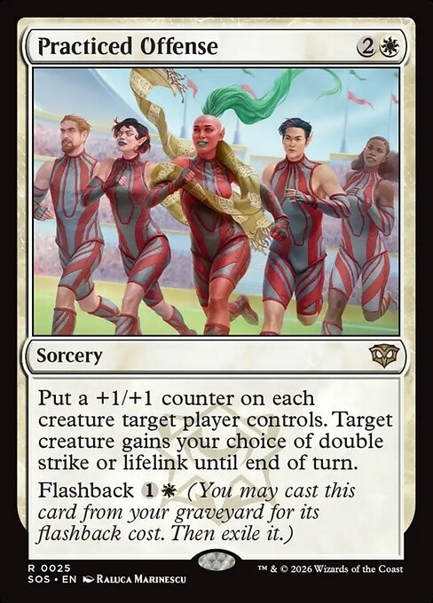 Practiced Offense Secrets of Strixhaven Regular 0025 Sorcery