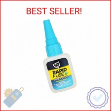 Rapid Fuse 7079800155 Purpose Adhesiv Raw Building Material, Clear, .85 ounces