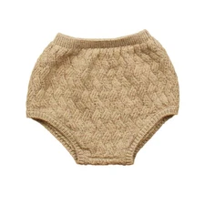 Quincy Mae Knit Bloomer Bottoms Mauve Size 6-12 Months Baby Toddler