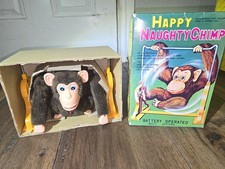 Vintage Happy Naughty Chimp by Daishin 1960s Made in Japan