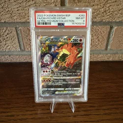 Charizard VSTAR graded PSA 8 for sale on eBay