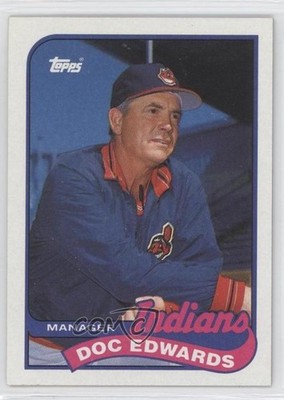 1989 Topps Team Checklist Doc Edwards #534 2u3
