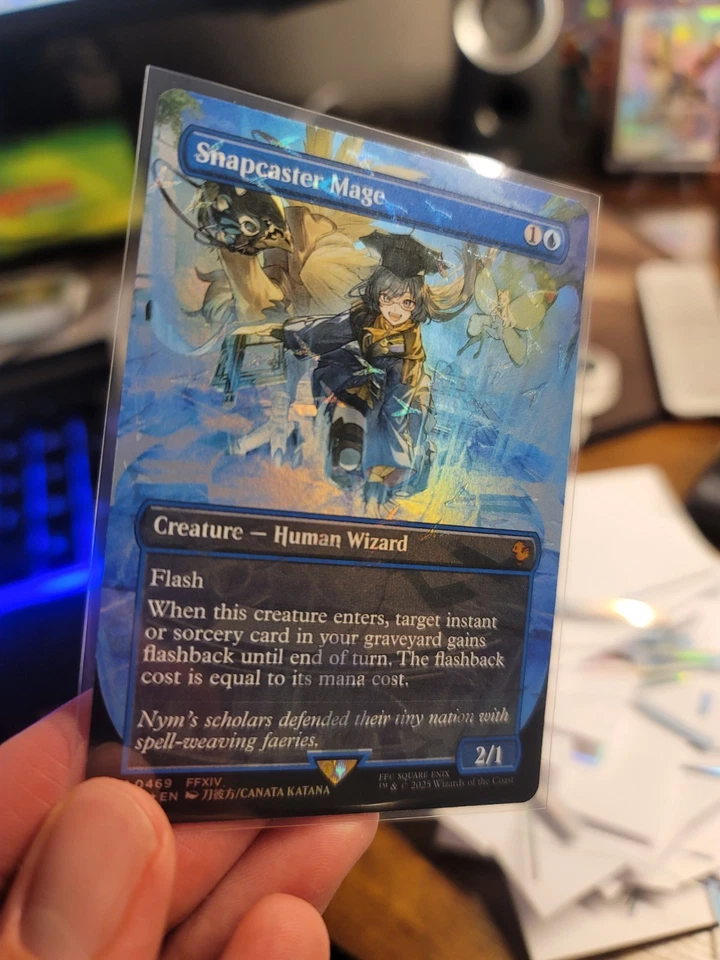 Snapcaster Mage Chocobo Foil Borderless MTG NM Us Seller - Image 4 of 4