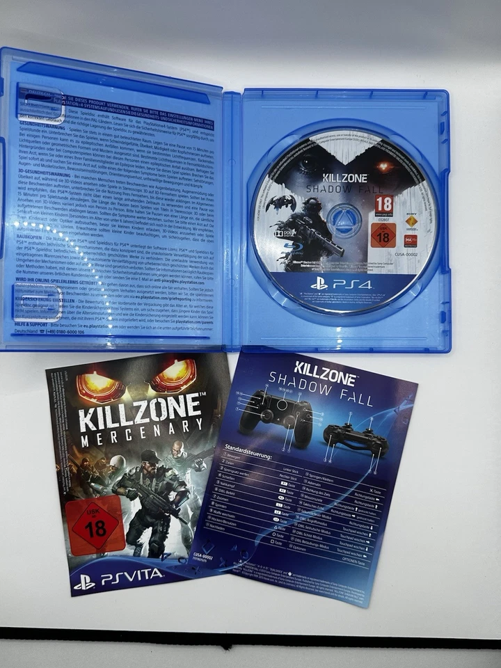 Killzone: Shadow Fall (Sony PlayStation 4, 2013) PS4 Spiel & OVP Komplett - Bild 3 von 4