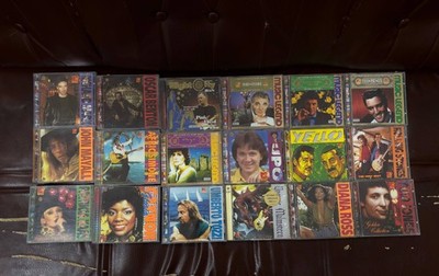 Lot of 18 Music CDs - Rock, Pop, Disco Legends - Rolling Stones, Elvis, Pink Flo