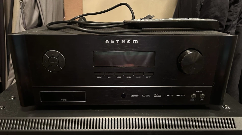 Receptor de cine en casa Anthem MRX510 7,1 canales con paquete remoto Foto 3 de 4