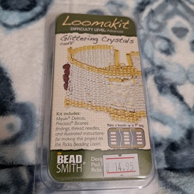 Beadsmith Loomakit Cuff Glittering Crystals New