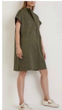 Everlane Dress Army Green Xs Organic Cotton The Chore Utility Mini Shirt 110