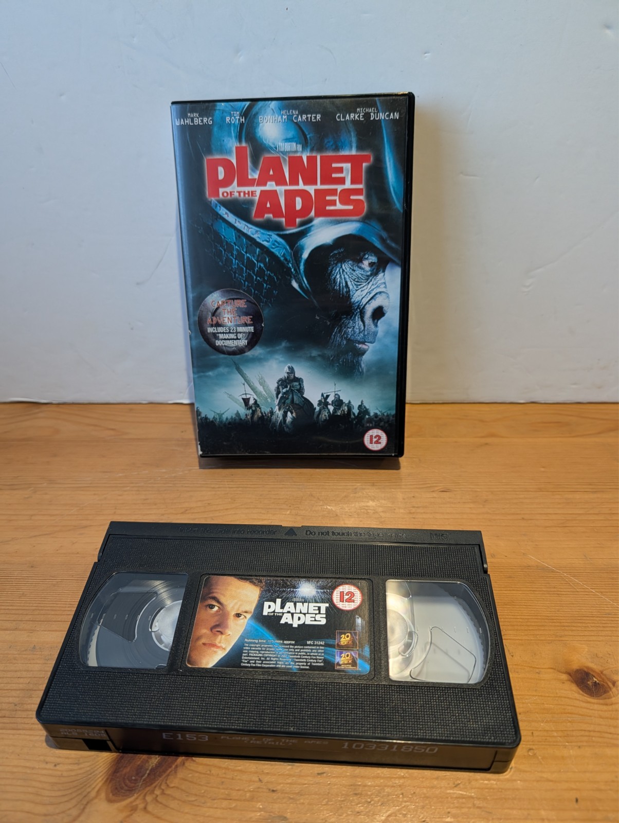 Planet Of The Apes - Mark Wahlberg - PAL VHS Video Tape