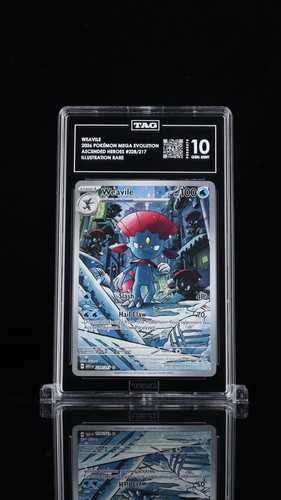 Weavile graded TAG 10 for sale on eBay